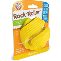 Thumbnail for Arm & Hammer Rock N' Roller Whirl Rubber Ball Chew Toy for Dogs Image 3