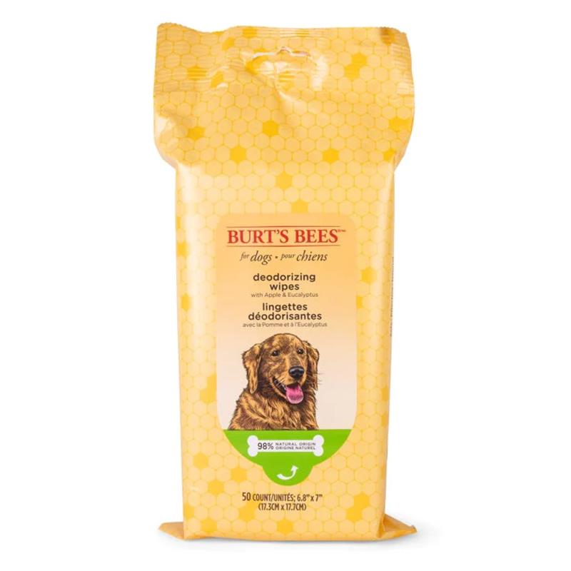 Burt's Bees Deodorizing Dog Wipes - 50ct Image 1