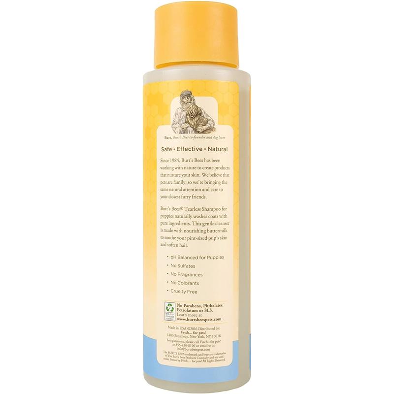 Burt's Bees for Pets Natural Tearless Puppy Shampoo with Buttermilk Image 2