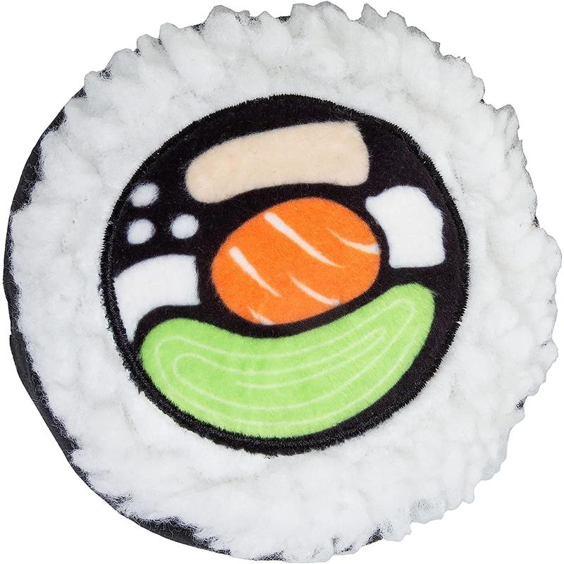 Pearhead sushi plush squeaky dog toy set Image 4