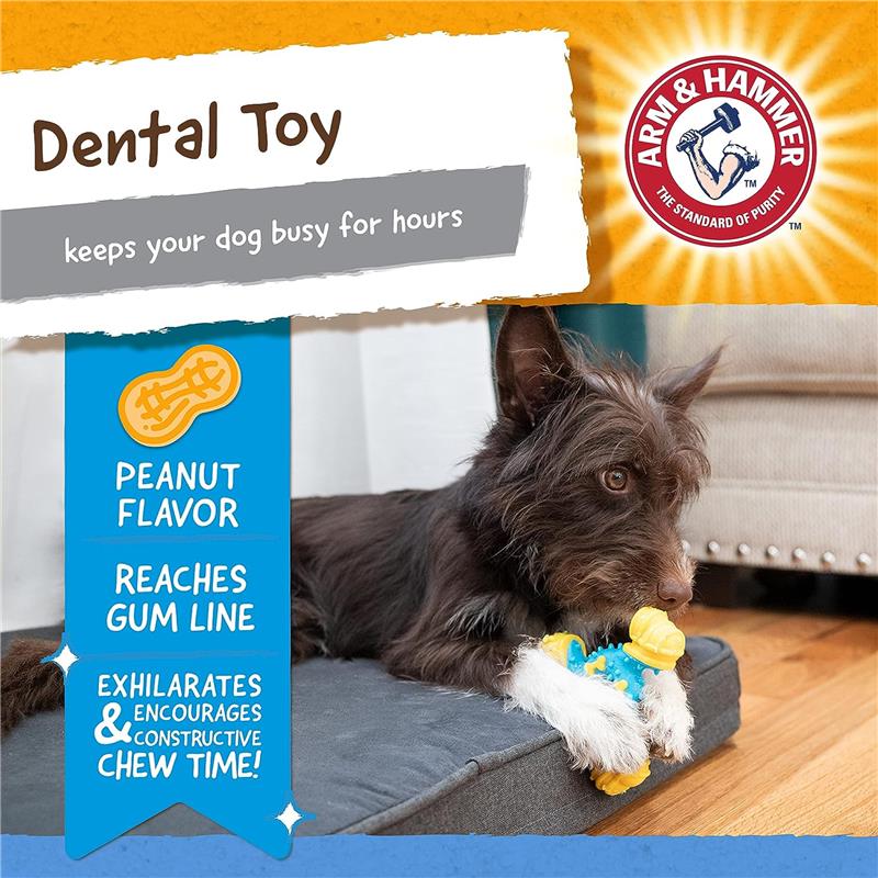 Arm & Hammer for Pets Nubbies TriBone Dog Dental Toy Image 3