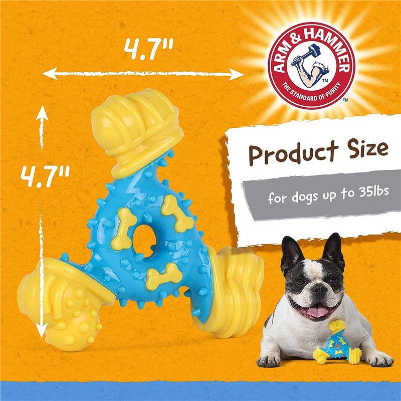 Arm & Hammer for Pets Nubbies TriBone Dog Dental Toy Image 5