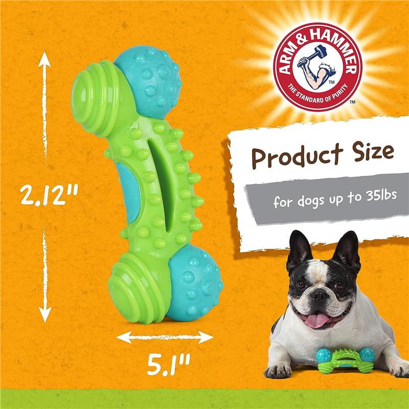 Arm & Hammer: Nubbies Duality Bone Dental Toy for Dogs Image 5