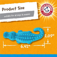 Thumbnail for Arm & Hammer Nubbies Gator Dental Toy for Dogs, Mint Flavor Image 5