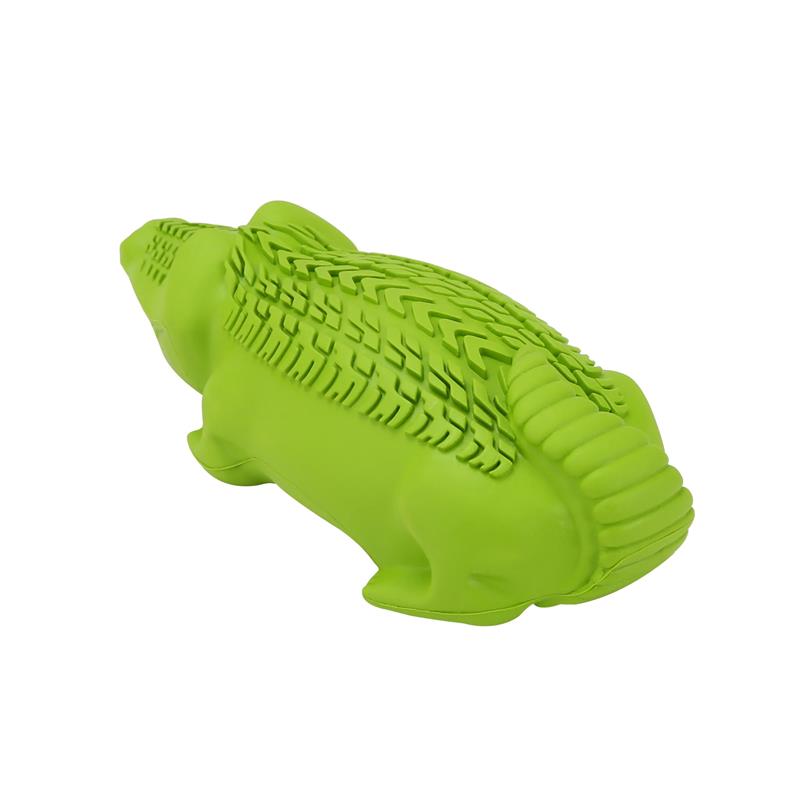 Arm & Hammer Super Treadz Gator Dental Toy Image 5