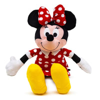 Thumbnail for Buckle-Down - Dog & Cat toy squeaky plush Disney Minnie Mouse Smiling sitting pose Image 1