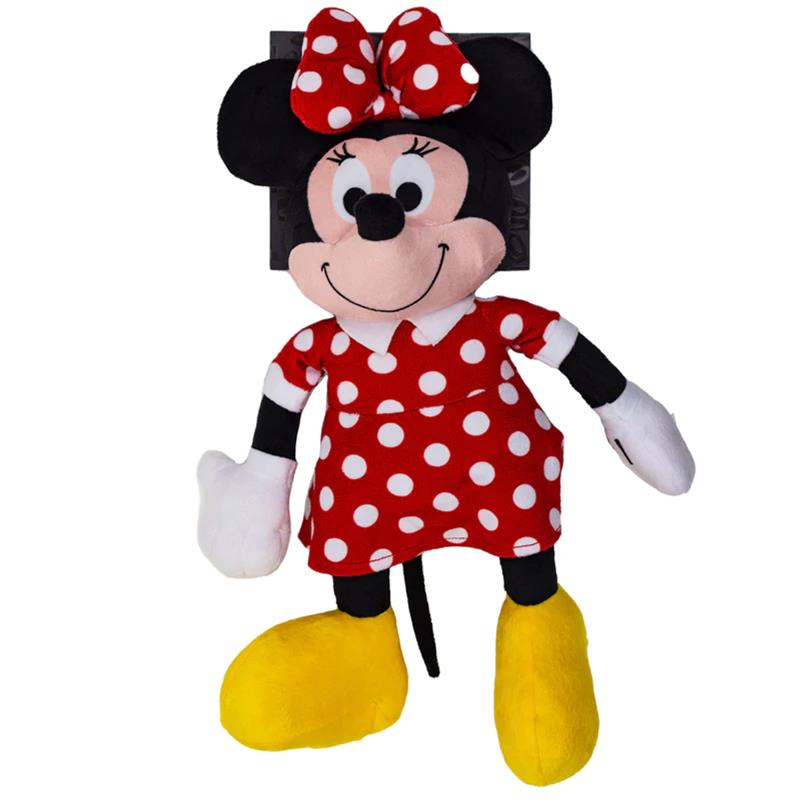 Buckle-Down - Dog & Cat toy squeaky plush Disney Minnie Mouse Smiling sitting pose Image 4