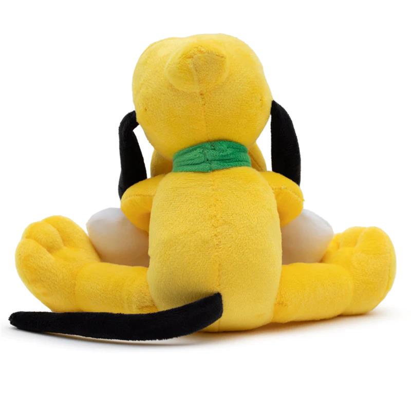 Buckle-Down - Dog & Cat toy squeaky plush Disney Pluto with bone sitting pose Image 3