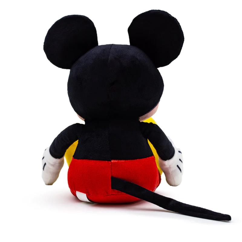 Buckle-Down - Dog & Cat Toy Squeaky Plush Mickey Mouse full body sitting pose Image 3