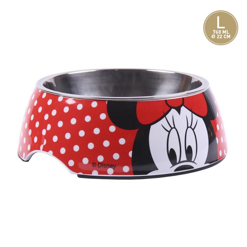 Disney Minnie Pet Feeding Bowl Image 1