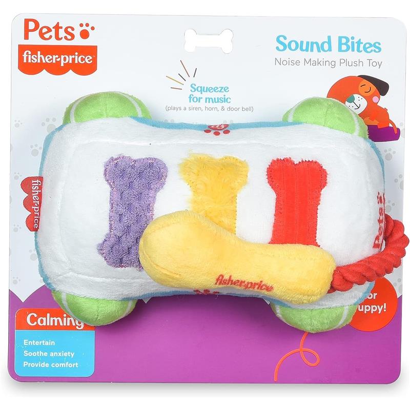 Fisher-Price for Pets Warming Furrr-end Cuddler Toy for Puppies Image 1