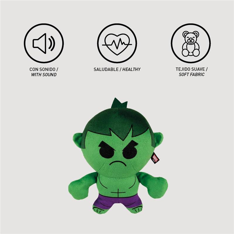 Hulk Squeaky Plush Dog & Cat Toy Image 8