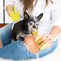 Thumbnail for Pearhead tequila shots plush squeaky dog toy set Image 3