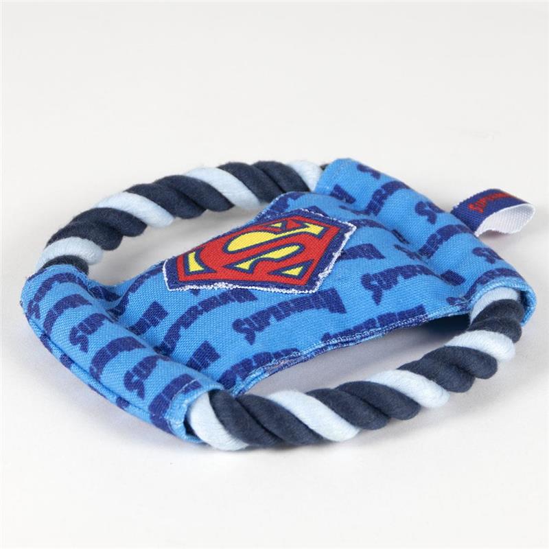 Superman Dog Dental Rope Toy Image 4